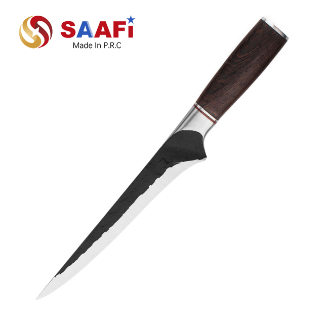 Нож для обвалки с деревянной ручкой