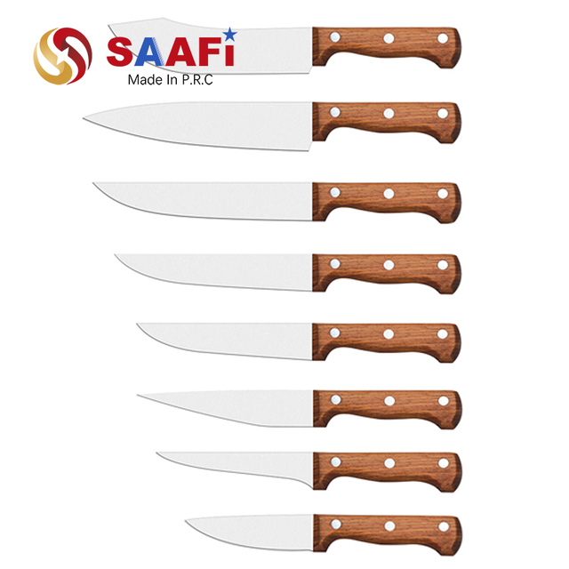 Нож шеф-повара с ручкой из палисандра, 8 дюймов